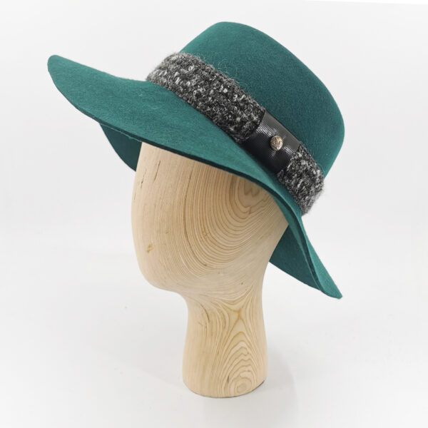 Chapeau Feutre Femme Vert