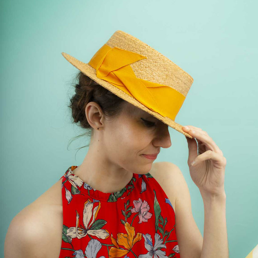 Canotier Look Chapellerie France