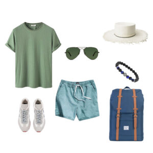 Look Homme Canotier Décontracté