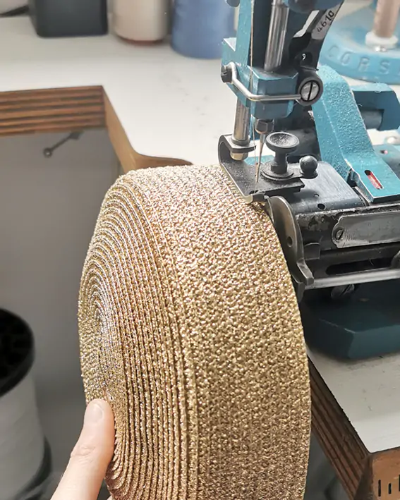Production Chapeau Paille Cousue