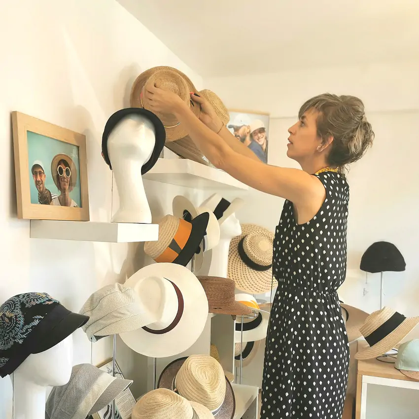 casquette sur mesure Chapeau artisanal nantes clisson Studio Grimel