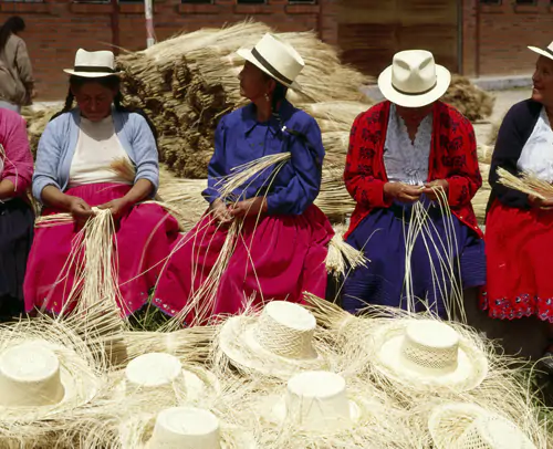 histoire chapeau panama tressage paille