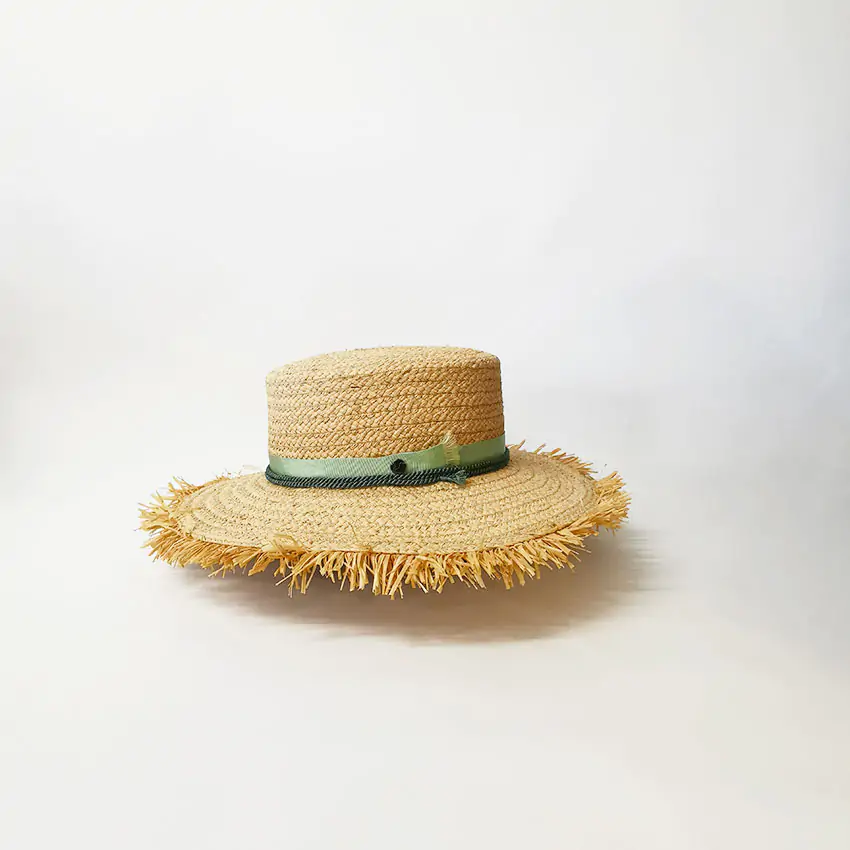 Canotier femme raphia – BÉLO