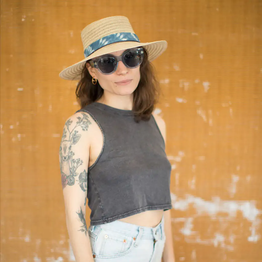 Capeline Paille Tiendye