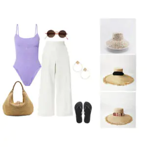 Capeline Bain De Soleil chapeau made in france