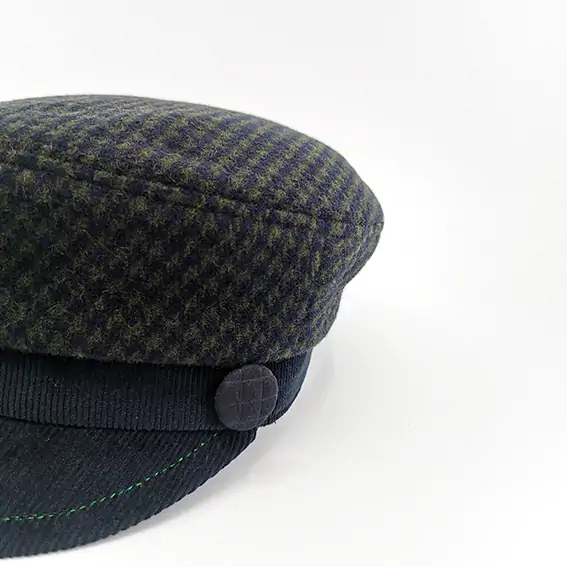 Casquette marin laine kaki – MARLOW