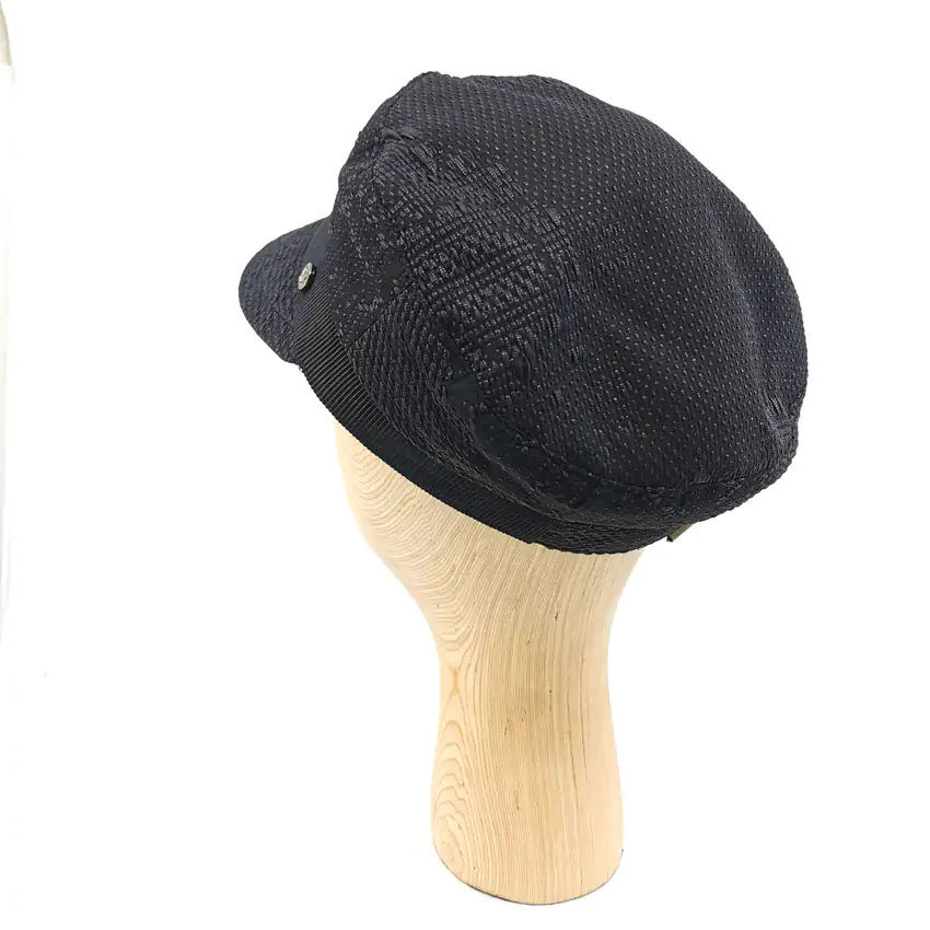 casquette marin noir luxe