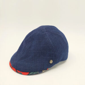 casquette bec de canard été bleu made in Nantes