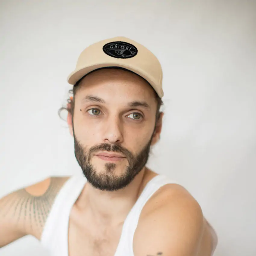 Casquette américaine beige – Paolo