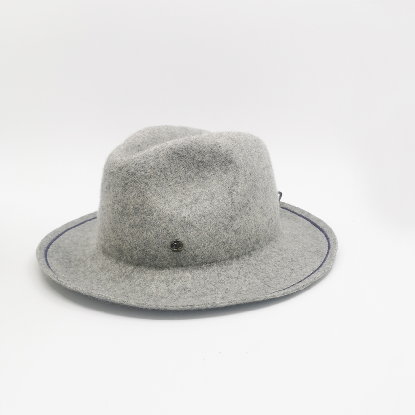 chapeau fedora feutre gris – HECTOR