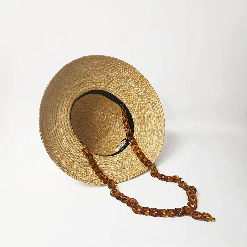 Chapeau cloche en Paille made in france