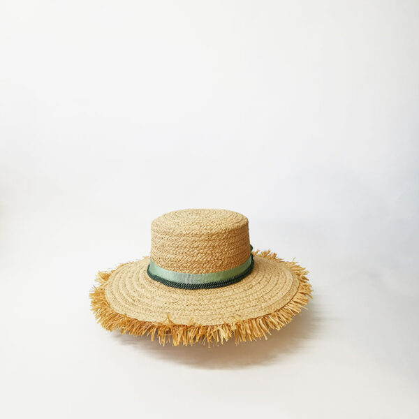 Chapeau Paille Frange