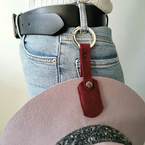 clip à chapeau transporter passant pantalon
