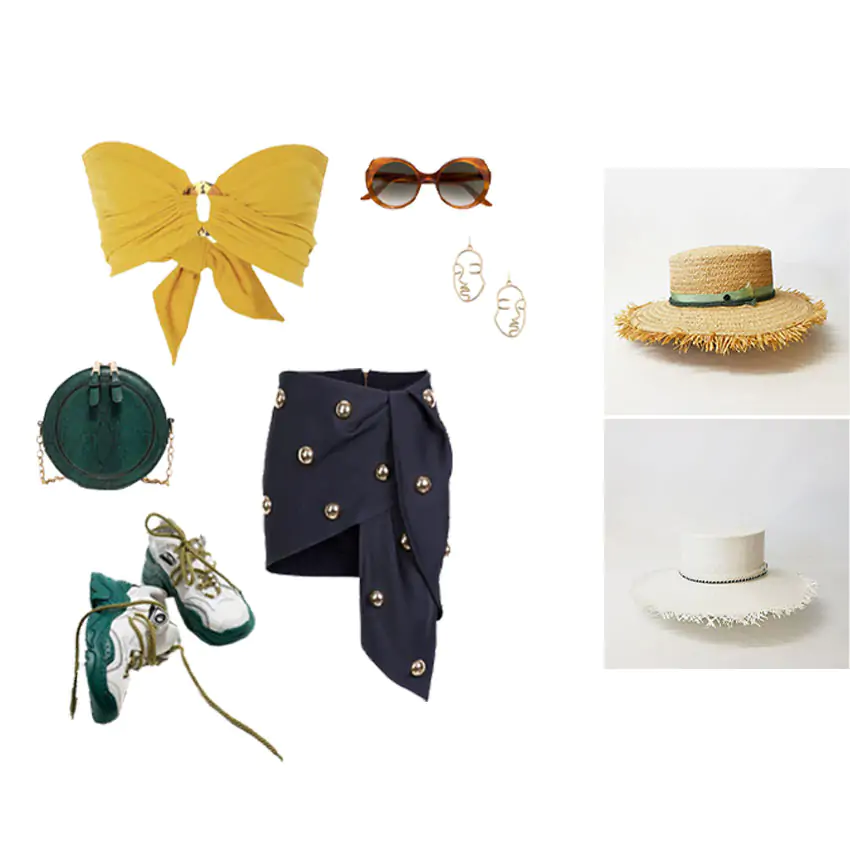 Look Canotier Ete