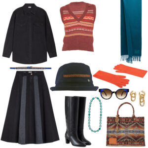 Look Femme Bob Velours