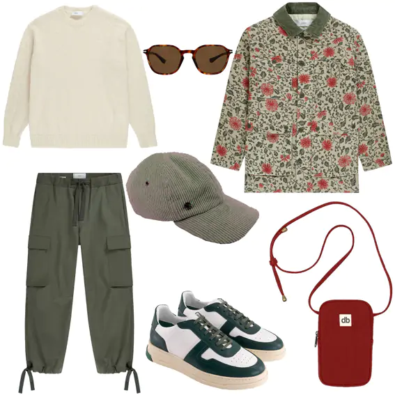 Look Homme Casquette 6 Panel Dave