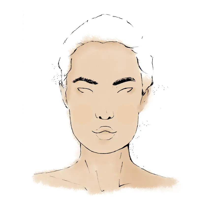 Visage Rectangulaire