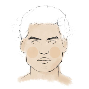Visage Triangle Bas