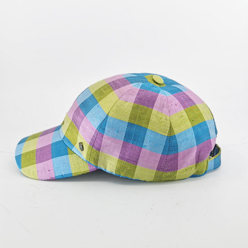 Casquette Upcycling Soie Sauvage