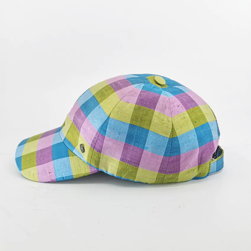 Casquette Upcycling Soie Sauvage