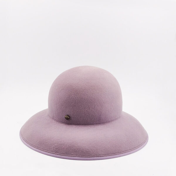 chapeau cloche violet 60's Violet