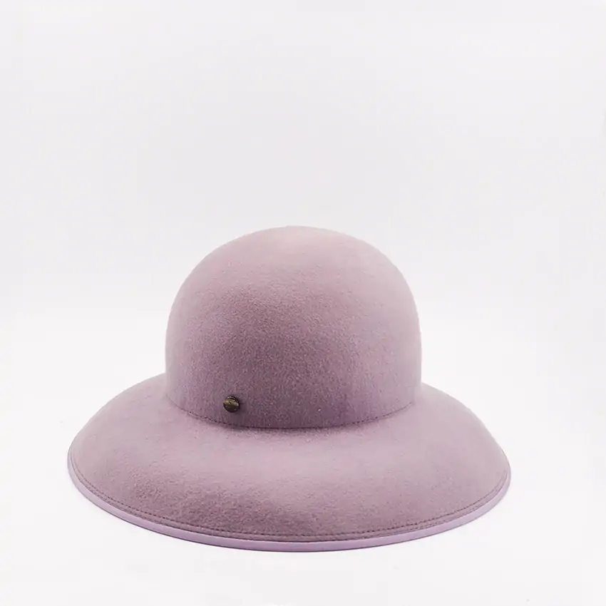 chapeau cloche violet 60's Violet