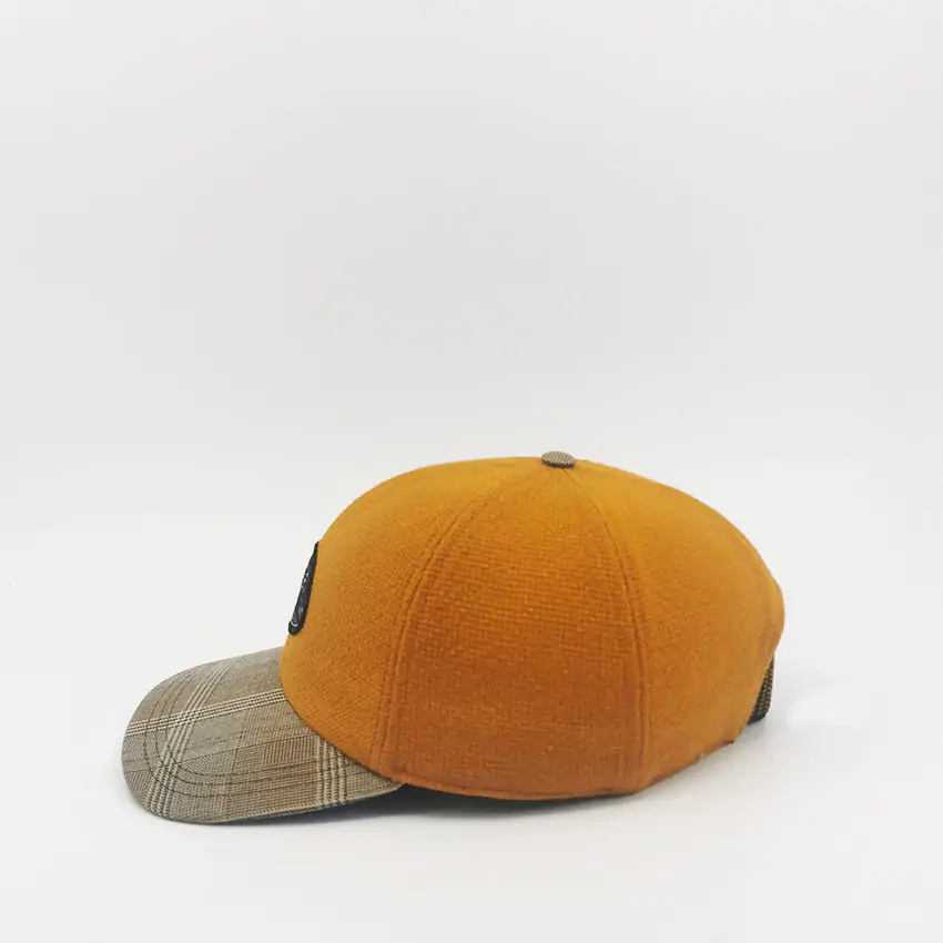Casquette américaine orange – PAOLO