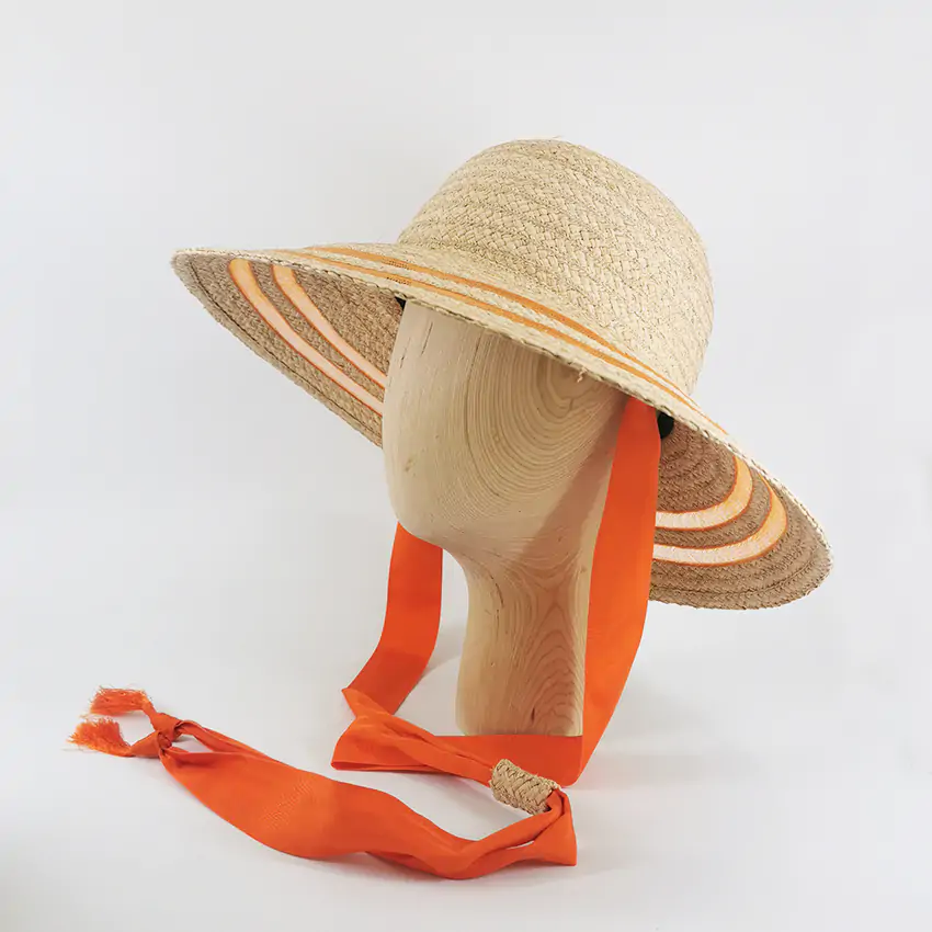 Capeline en paille raphia – ESSIE