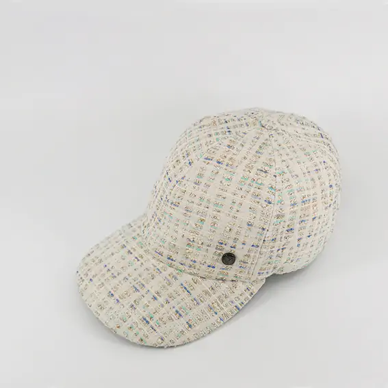casquette femme tweed
