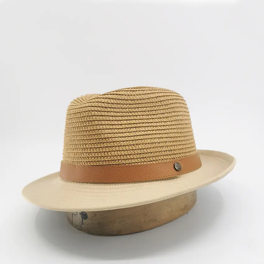 Chapeau de paille homme camel – ADEL