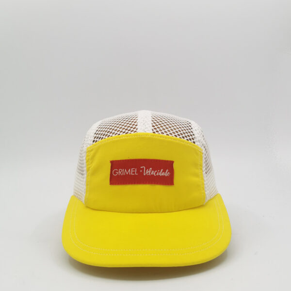Casquette de Vélo Jaune