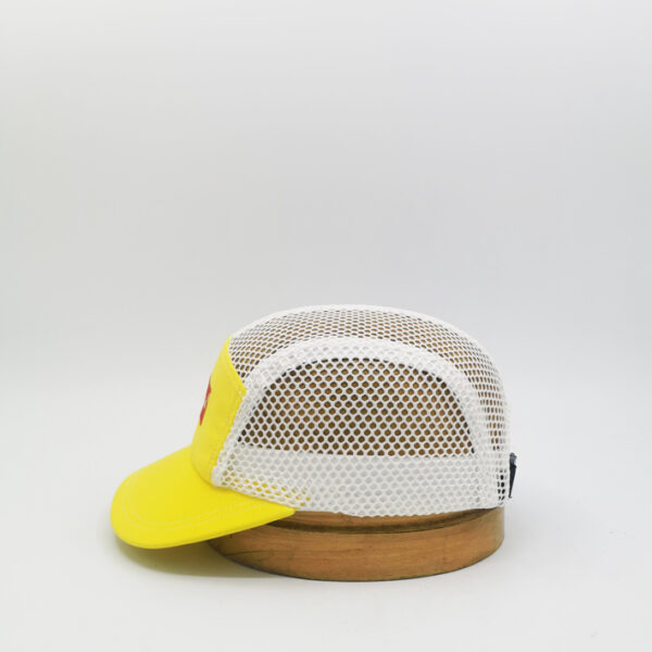 Casquette de Velo Jaune Respirante