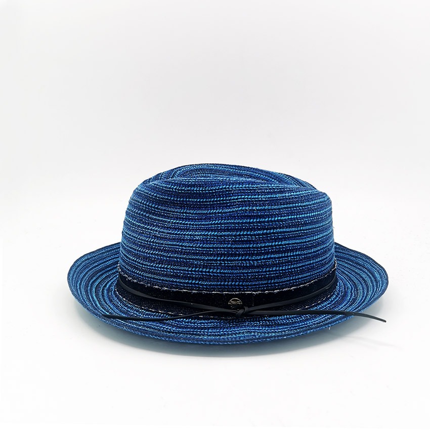 Trilby bleu en coton – JONA