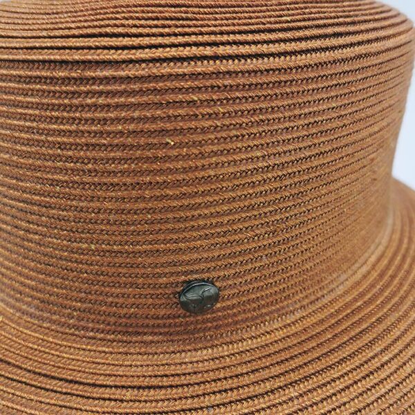 chapeau cloche 60 cuivre