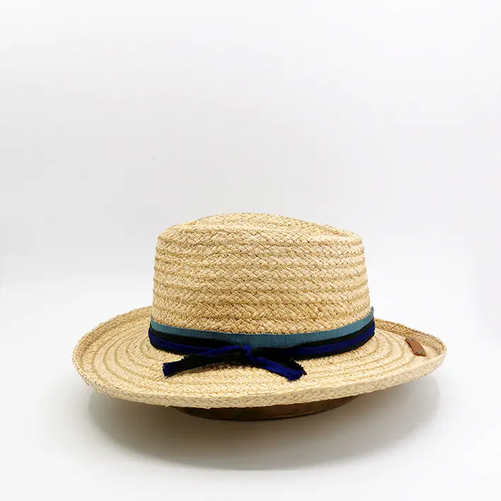 chapeau raphia fedora