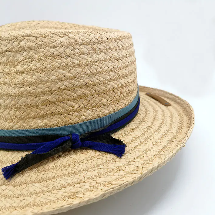 Fedora chapeau en raphia – SIMON