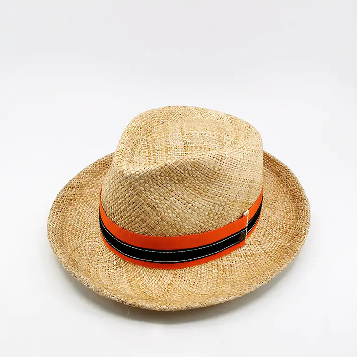 Chapeau paille orange – SIMON