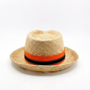 chapeau paille orange fabrique france