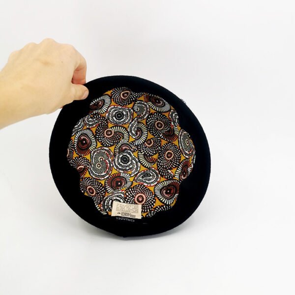 Casquette Sans Visière Marron