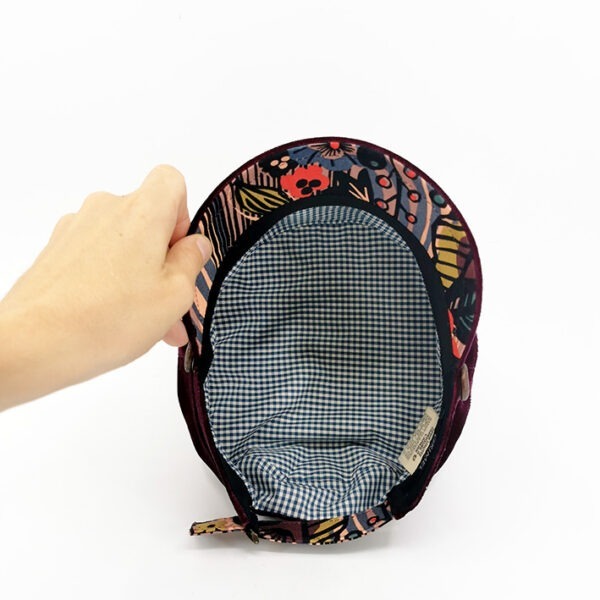 casquette marin femme bordeaux