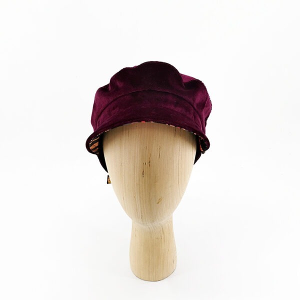 casquette marin femme velours