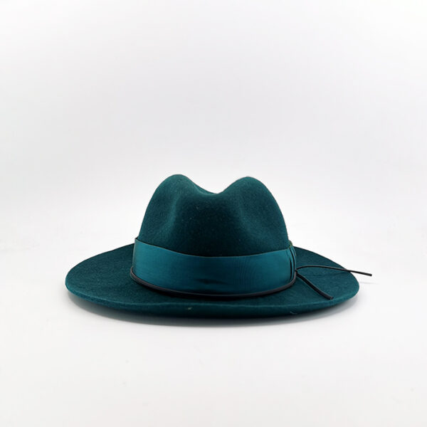 chapeau feutre homme vert fabrique france