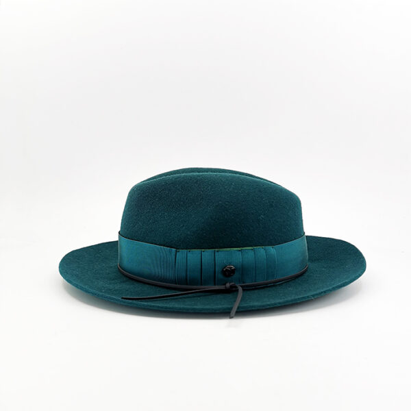 chapeau feutre homme vert made in france