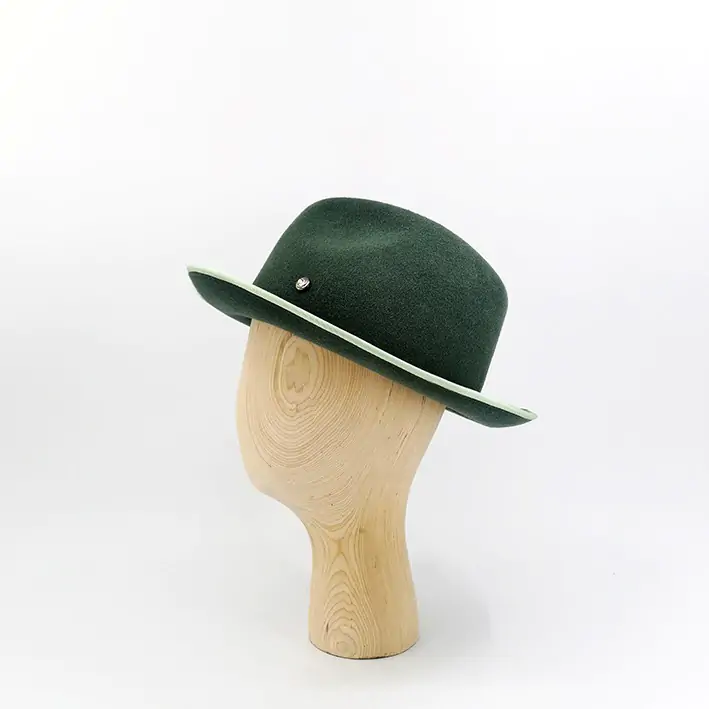 Chapeau trilby vert sauge – JONA
