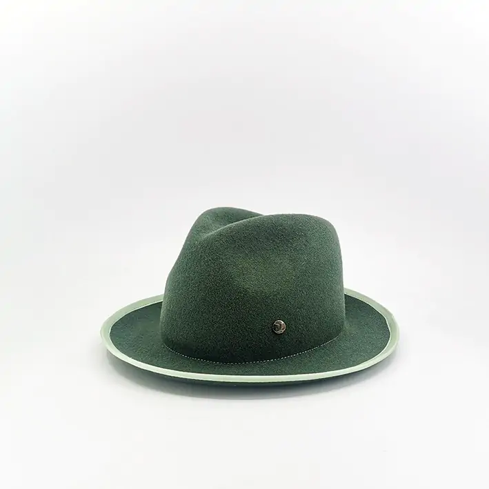 Chapeau trilby vert sauge – JONA