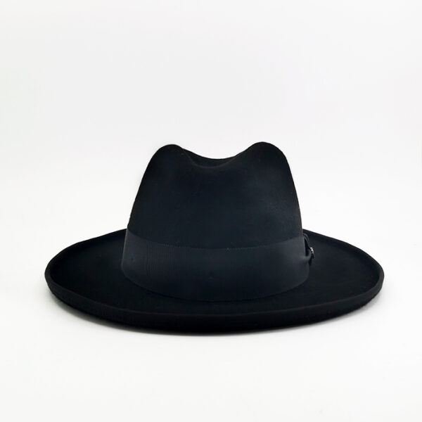 chapeau artisanal noir