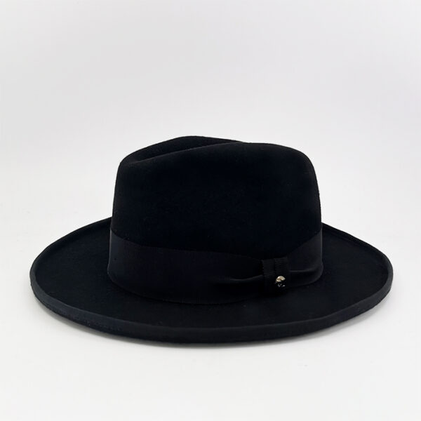 chapeau feutre noir made in france