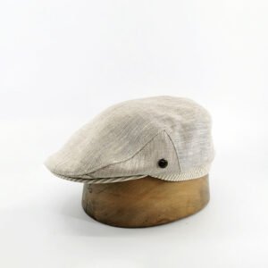 casquette beret homme beige
