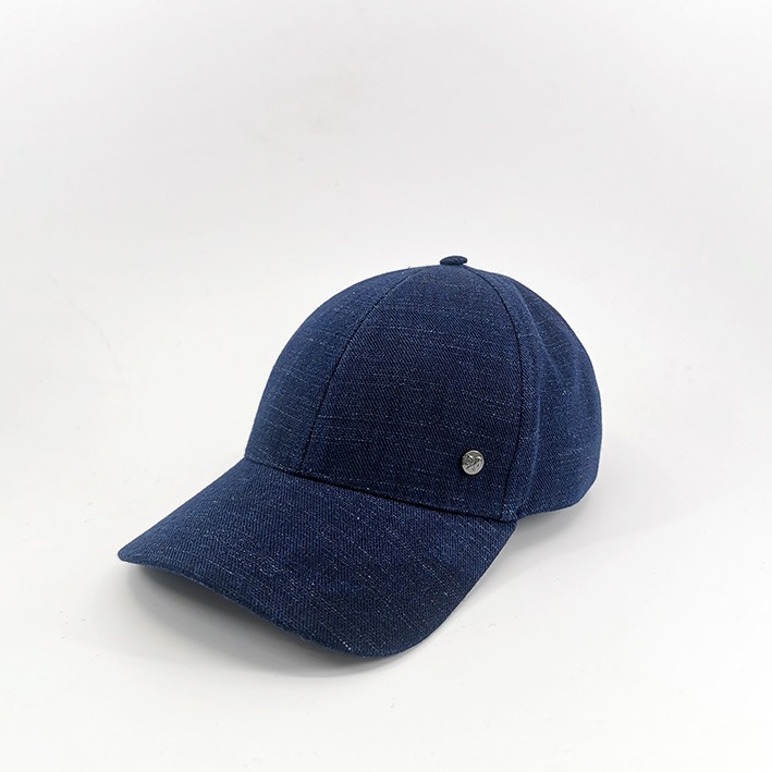 Casquette lin bleu – ASAF