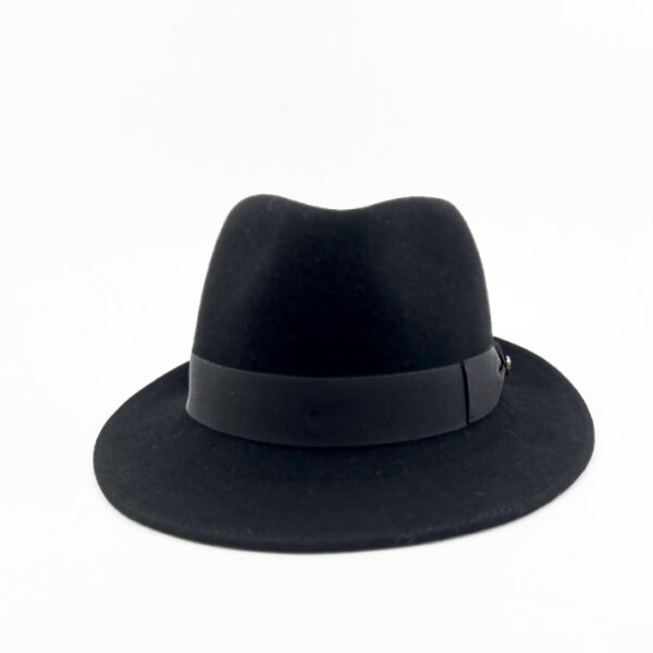 chapeau trilby feutre noir